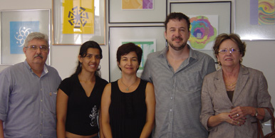 Paulo Marcelo Laranjeira Barrocas, Mychelle de Oliveira, Elisabete Ferrarezi, João Tomacheski e Virgínia Célia Santana.