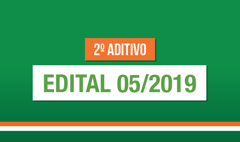 2º Aditivo Edital 05/2019