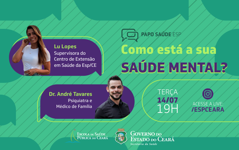 ESP/CE inicia série de lives para levar informação e educação em saúde à população