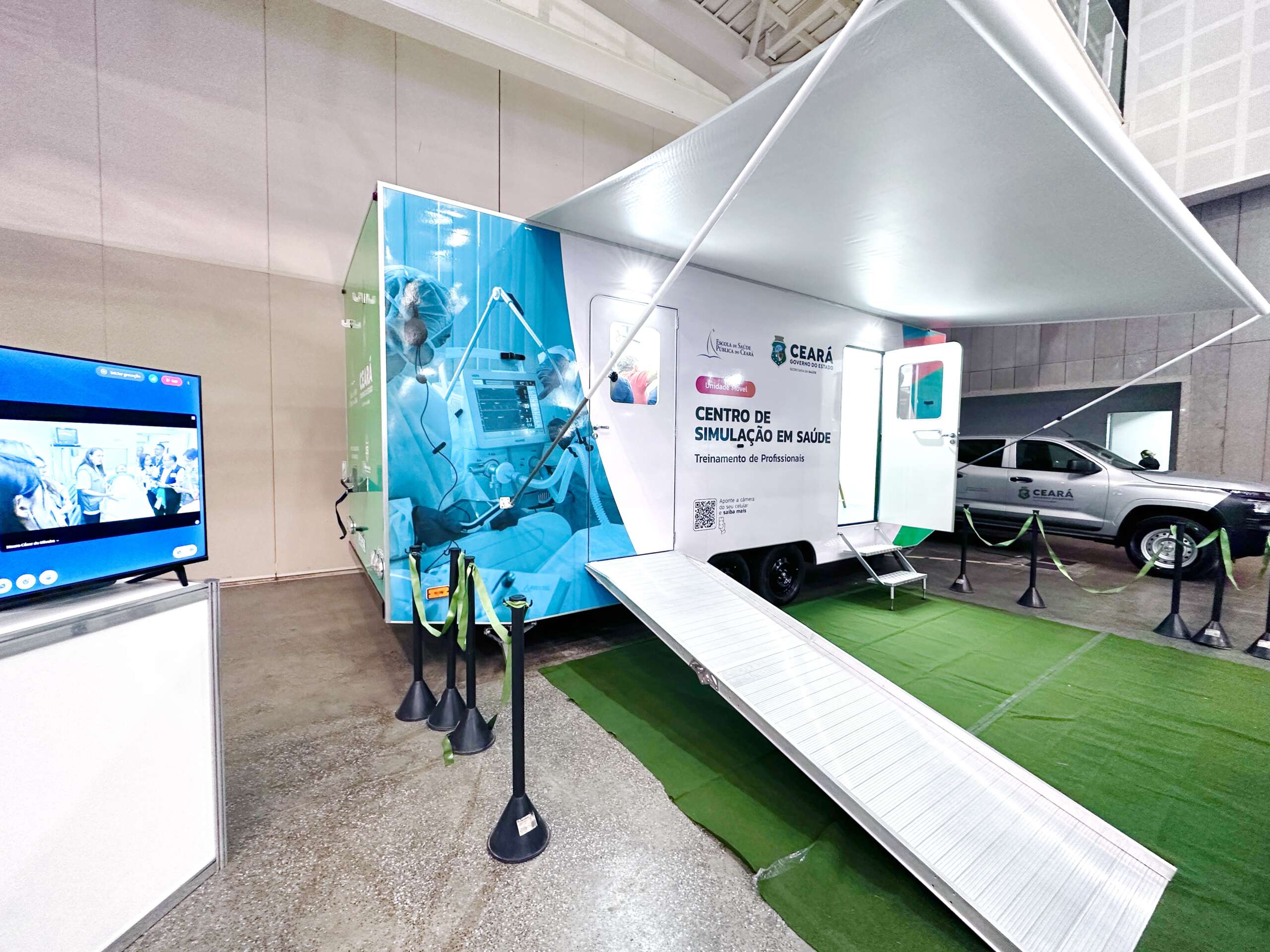 ESP/CE lança unidade itinerante para qualificar profissionais de saúde em todo o estado