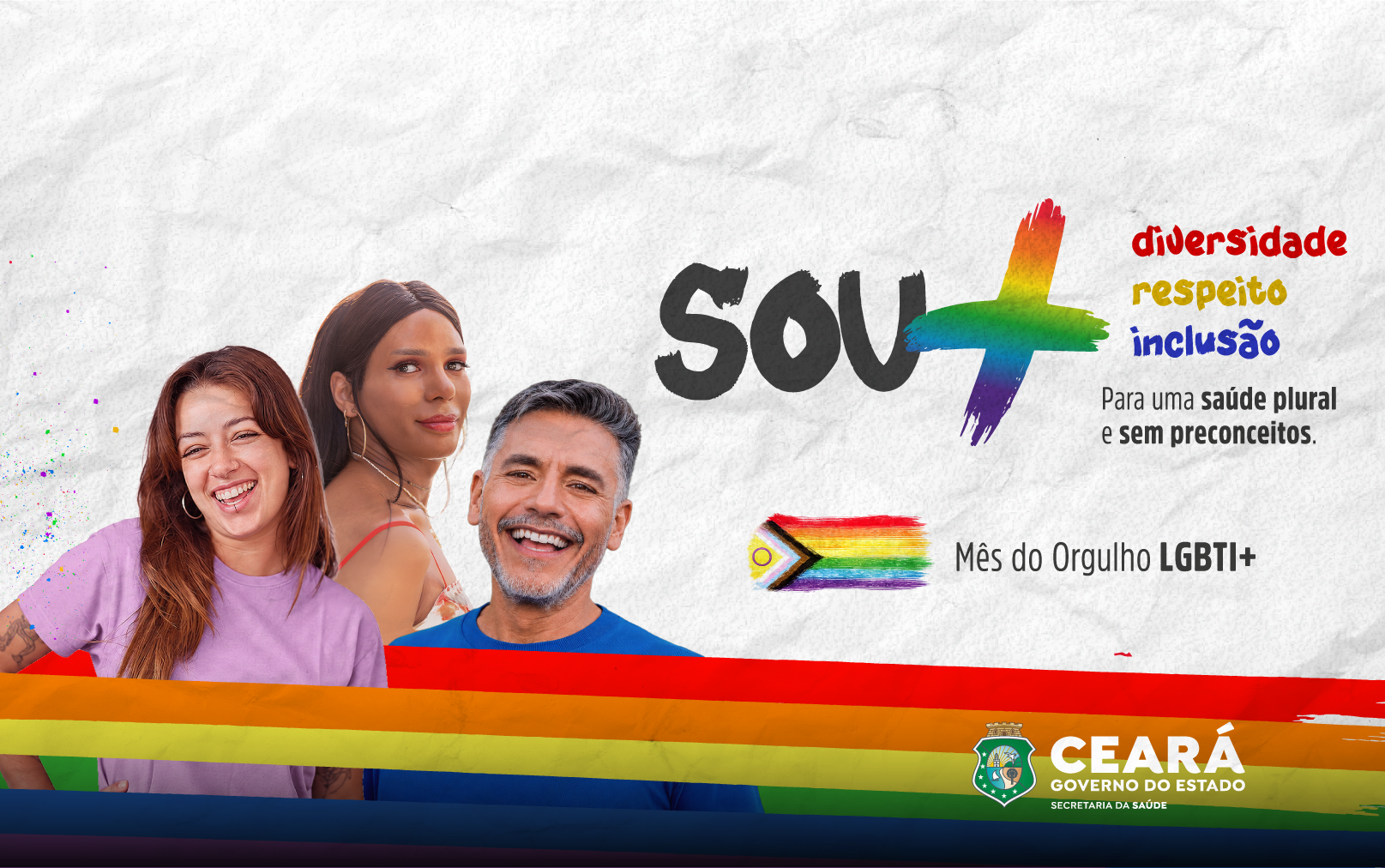 “Sou +”: projetos educacionais da ESP/CE promovem a inclusão e valorizam a diversidade no SUS